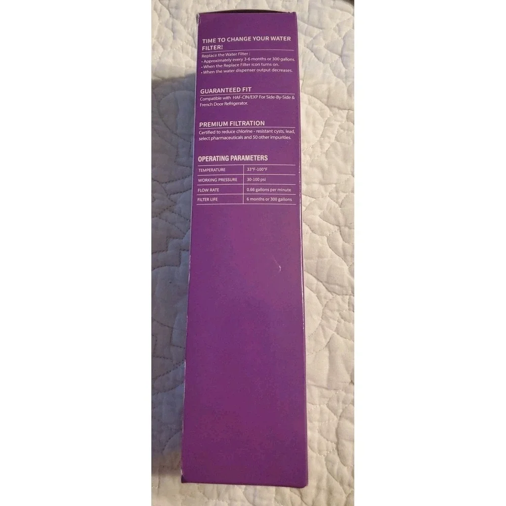 PhillyMex 022bpkd007 Replaces Filter HAF-CIN/EXP Refrigerator Water Filter